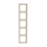 Busch-Jaeger Rahmen 5-fach weiß, Retail