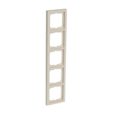 Busch-Jaeger Rahmen 5-fach weiß, Retail