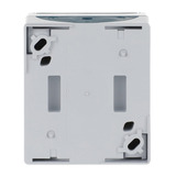 Busch-Jaeger Taster Wechsler Aufputz mit Komplettgehäuse, Druckknopf, mit Beleuchtung, IP44 blaugrün, Retail