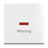 Busch-Jaeger Wippe mit Aufdruck weiß, Retail