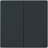 Busch-Jaeger Wippe zweiteilig Serienschalter und Taster anthrazit, Retail