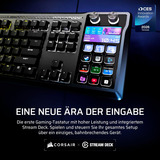 Corsair GALLEON 100 SD, Gaming-Tastatur schwarz, DE-Layout, Corsair MLX Pulse