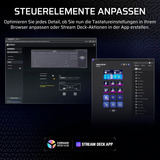 Corsair GALLEON 100 SD, Gaming-Tastatur schwarz, DE-Layout, Corsair MLX Pulse