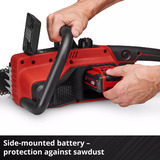 EINHELL Power X-Change Akku-Kettensäge GE-LC 18/25 Li BL-Solo, 18Volt rot/schwarz, ohne Akku und Ladegerät