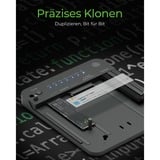 ICY BOX IB-2913MCL-C31, Dockingstation schwarz, 2,5"/3,5" SATA, M.2 NVMe