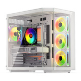 Krux Empero, Tower-Gehäuse weiß, Tempered Glass x 2