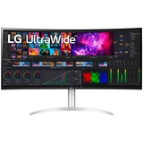 LG 40WP95XP-W, Gaming-Monitor 100.86 cm (39.7 Zoll), schwarz/weiß, WUHD, IPS, Curved, HDMI, DisplayPort, USB-C, Free-Sync, HDR10