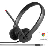 Lenovo Essential Stereo Analog Headset schwarz, 3,5 mm Klinkenstecker