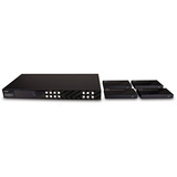 Lindy 150m Cat.6 4x4 HDMI 4K60 HDBaseT Matrix Extender, HDMI Splitter schwarz