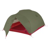 MSR Kuppelzelt Mutha Hubba NX 3 Green olivgrün/rot