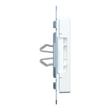 Merten Blindabdeckung für Relais und Unterputzgeräte ohne Krallen aluminium, Retail