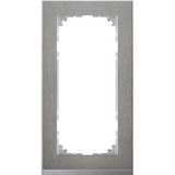 Merten Decor Rahmen 2 fach edelstahl, Retail