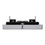 Merten Doppelwippe Einsatz für Serien- und Doppeltaster, 2-fach, lackierter Thermoplast edelstahl, Retail