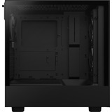 NZXT H5 Flow RGB All Black, Tower-Gehäuse schwarz (matt),  Tempered Glass