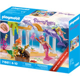 PLAYMOBIL 71861 Princess Magic Meerjungfrauen-Schatz mit Delfinen 