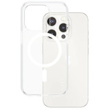 PanzerGlass Urban Combat Case, Handyhülle transparent/weiß, iPhone 15 Pro, MagSafe