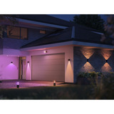 Philips HUE White & Color Ambiance Resonate Wandleuchte, LED-Leuchte schwarz, einstrahlig