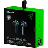 Razer Hammerhead True Wireless, Kopfhörer schwarz, ANC