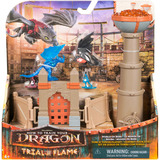 Spin Master Drachenzähmen leicht gemacht - Drachen-Arena: Fackelturm-Spielset, Spielgebäude 