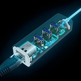 TP-Link LAN-Adapter UE330C, USB 3.2 Gen1 USB-C > 3x USB-A + RJ-45 weiß, Gigabit Ethernet