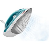 Tefal Virtuo FV 1710, Dampfbügeleisen weiß/türkis