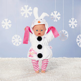 ZAPF Creation BABY born® Schneemann-Kostüm 43cm, Puppenzubehör 