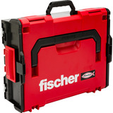 fischer L-BOXX FLB 136, leer, Werkzeugkiste rot/schwarz