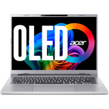 Acer Aspire 14 AI OLED (NX.JNZEG.00E), Notebook silber, AMD Ryzen AI 7 350, AMD Radeon 860M, 32 GB LPDDR5X, 1000 GB (1000 GB SSD), Windows 11 Home
