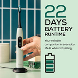 Beurer SC 50 Peppermint Green Planet, Elektrische Zahnbürste hellgrün, incl. 2 Bürstenköpfe