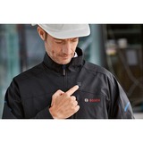 Bosch Heat+Jacket GHJ 12+18V Kit Größe 2XL, Arbeitskleidung schwarz, inkl. Ladeadapter GAA 12V-21, 1x 12-Volt-Akku