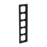 Busch-Jaeger Abdeckrahmen 5-fach 1725-248, Abdeckung blau, Retail