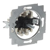 Busch-Jaeger Jalousiedrehtastatur Einsatz 2723 U, Schalter weiß, Retail