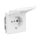 Busch-Jaeger Schutzkontaktsteckdose Einsatz 20 EUKBR-84 weiß, Retail