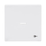 Busch-Jaeger Wippe mit Aufdruck weiß, Retail