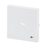 Busch-Jaeger Wippe mit Aufdruck weiß, Retail