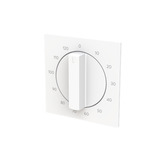 Busch-Jaeger Zentralscheibe mit Aufdruck, Abdeckung weiß, Retail