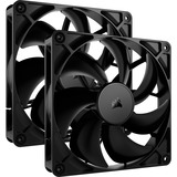 Corsair RS140 PWM, Gehäuselüfter schwarz, 2er Pack, 140 mm