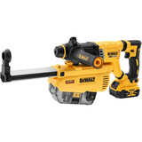 DEWALT Staubabsaugung DWH205DH, für Bohrhammer DCH263, Absaugstation gelb, leistungsstarker HEPA-Filter