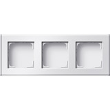 Gira Gehäuse dreifach Aufputz weiß, Retail