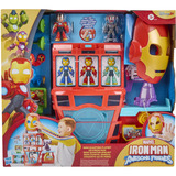 Hasbro Iron Man Quartier Spielset mit fantastischen Freunden, Spielfigur 