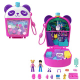 Mattel Polly Pocket Bubble Tea Pandaschatulle, Puppenhaus 