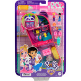 Mattel Polly Pocket Bubble Tea Pandaschatulle, Puppenhaus 