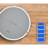 Medion MD18035 E35 SW , Saugroboter weiß/grau, Saugroboter mit Wischfunktion