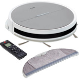 Medion MD18035 E35 SW , Saugroboter weiß/grau, Saugroboter mit Wischfunktion