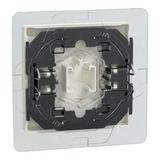 Merten Wippe für Wechselschalter, Kreuzschalter und Taster, Schutzart IP 44, glänzend weiß (glänzend), Retail