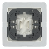 Merten Wippe für Wechselschalter, Kreuzschalter und Taster, Schutzart IP 44, glänzend weiß (glänzend), Retail