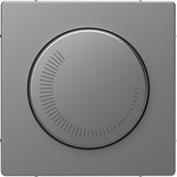 Merten Zentralplatte für Drehzahlsteller edelstahl, Retail