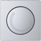 Merten Zentralplatte für Drehzahlsteller edelstahl, Retail