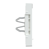 Merten Zentralplatte zweifach weiß, Retail