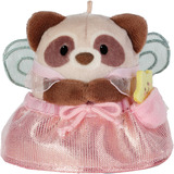 NICI Set Kuscheltier Waschbär Rakuma 8cm beige